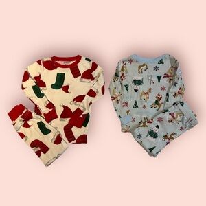 Unisex Toddler Christmas PJ Set Bundle- 4T